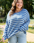 Elle Drop Shoulder O PLUS Sweater
