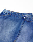Renamara Crossed Waist Mini Skirt