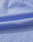 Gingham Plaid Lace Trim Buttoned Boxer Shorts