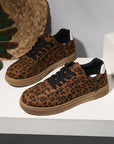 Emiliana Tab Patchwork Laceup Shoes