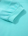 Bow Collared 3/4 Sleeve Side Pocket Mini Dress