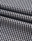 Plus Size Gingham Bow Ruffle Sleeve Top