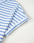 Madalyn Knitted Short Sleeve Top