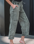 Mckinley Wash Barrel Fit Pants