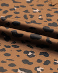 Leopard Long Sleeve Drawstring Hoodie