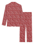 Red Bandana Women's Western Pajama Set