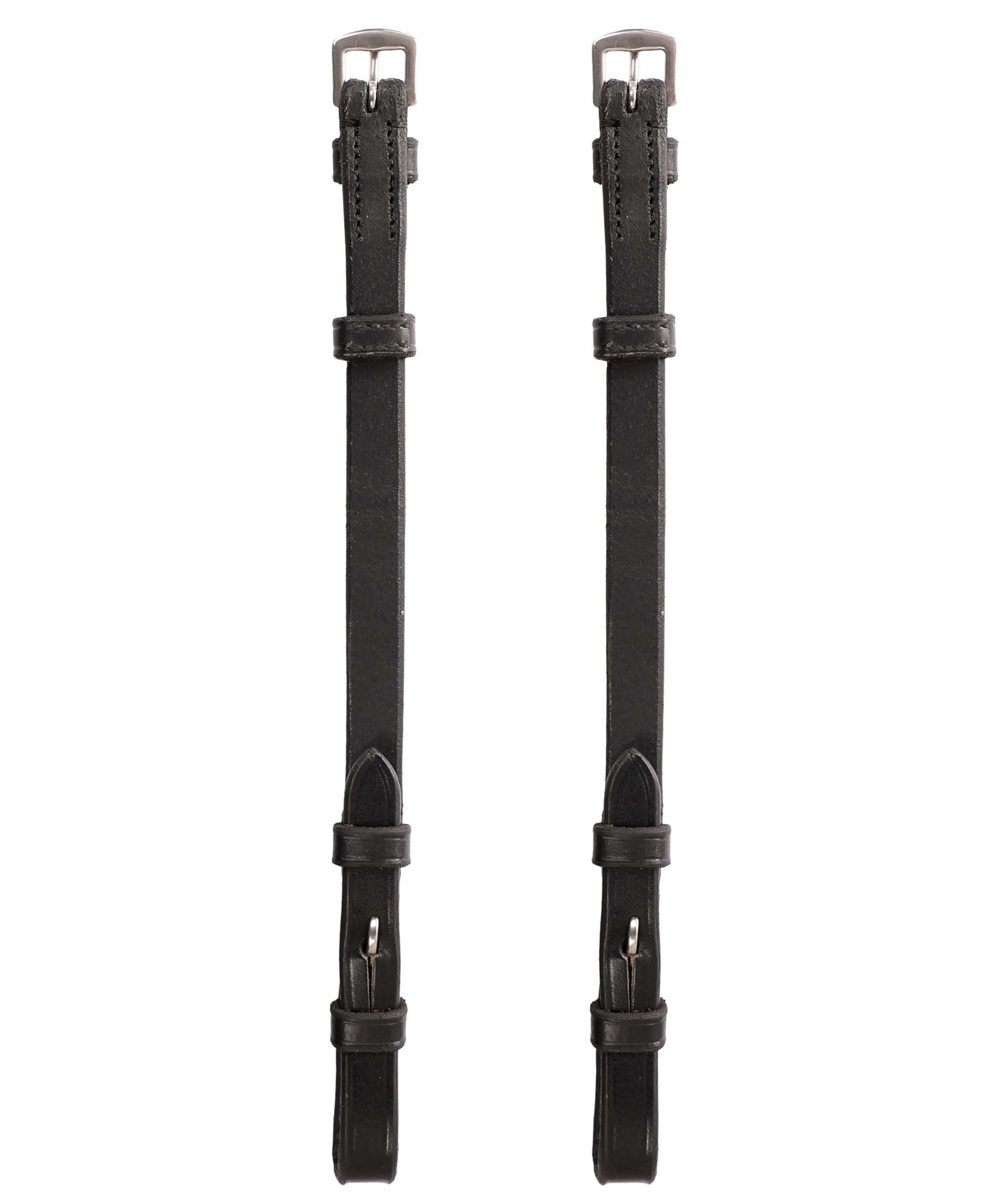ExionPro Bridle Cheek Pieces With Hook Fastening - Matching Stitching