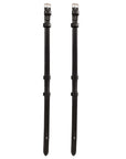 ExionPro Bridle Cheek Pieces With Hook Fastening - Matching Stitching