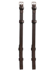 ExionPro Bridle Cheek Pieces With Hook Fastening - Matching Stitching