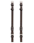 ExionPro Bridle Cheek Pieces With Buckle Fastening - Matching Stitching