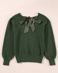 Lia Knot Back Sweater