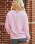 Andi Rugby Print Casual Sweatshirt