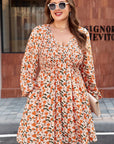 Lauren Sleeve Babydoll Short PLUS Dress