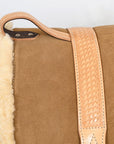 Hilason Natural Horsemanship Leather Bareback Western Treeless Saddle Pad