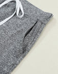 River Drawstring Waist Pocketed Leggings
