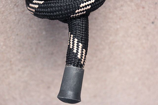 Horse Roping Lead Rope Riding Poly Blue Black White 1/4"X8 Ft Snaps