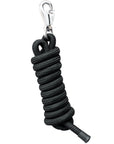 Horse Roping Lead Rope Riding Poly Blue Black White 1/4"X8 Ft Snaps