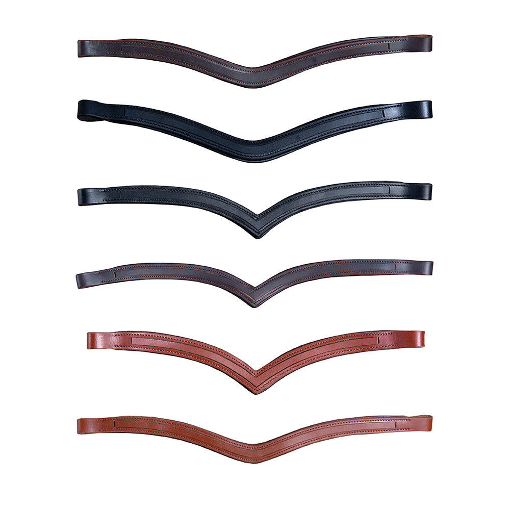 HILASON Western Horse Birdle Browband U Shape &amp; V Shape