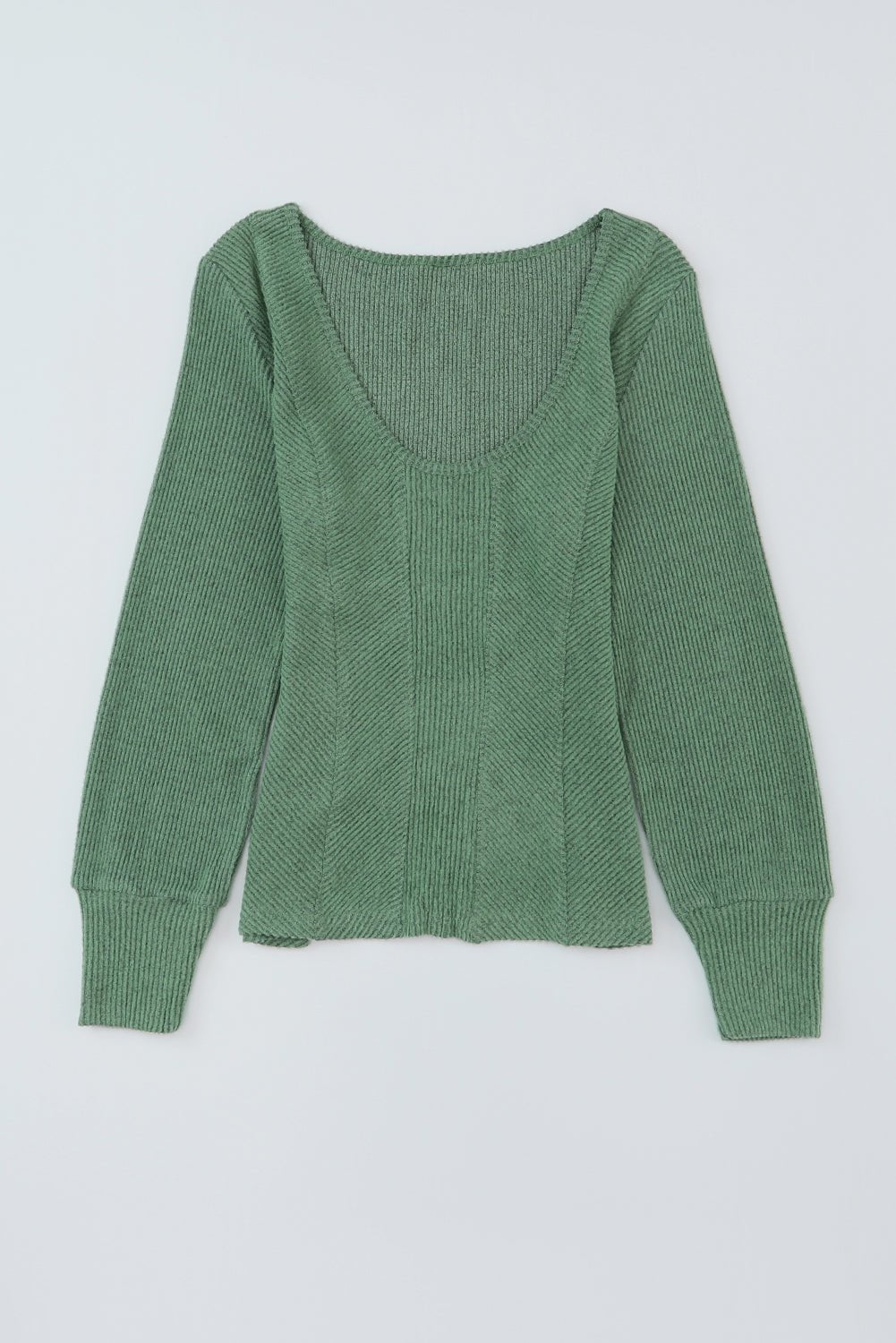 Harper U Textured Long Sleeve Top