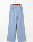 Sawyer Waistband Pleated Loose Pants