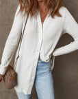 Gianna Ribbed Up Tunic Cardigan