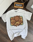 Tooled Leather Tee or Crewneck