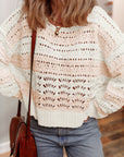 Zararita Drop Shoulder Casual Sweater