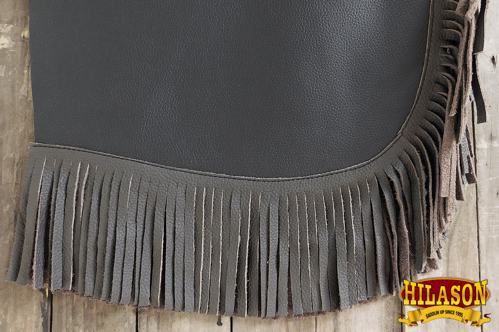 HILASON Bull Riding Chinks Adult Pro Rodeo Bronc Leather | Handmade Chaps Western for Adults Hand Tooled