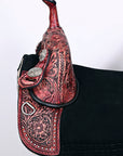 Child Treeless Horse Saddle Western American Leather Barrel Hilason