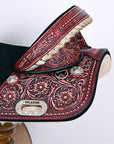 Child Treeless Horse Saddle Western American Leather Barrel Hilason