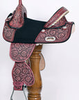 Child Treeless Horse Saddle Western American Leather Barrel Hilason