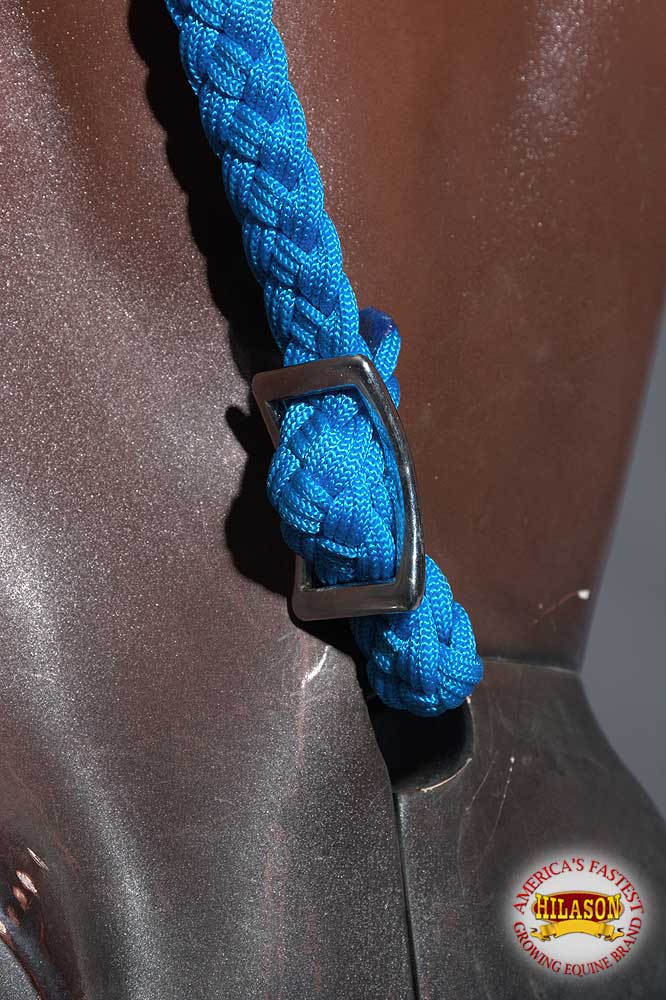 Horse Bridle Headstall Flat Braided Paracord By Hilason