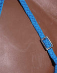 Horse Bridle Headstall Flat Braided Paracord Crystal Hilason