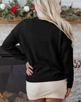 Darcy Christmas Drop Shoulder Sweater