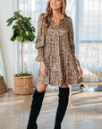 Evelynn Tiered Loose Mini Dress