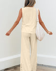 Kassidy Solid Color Tank Top Set