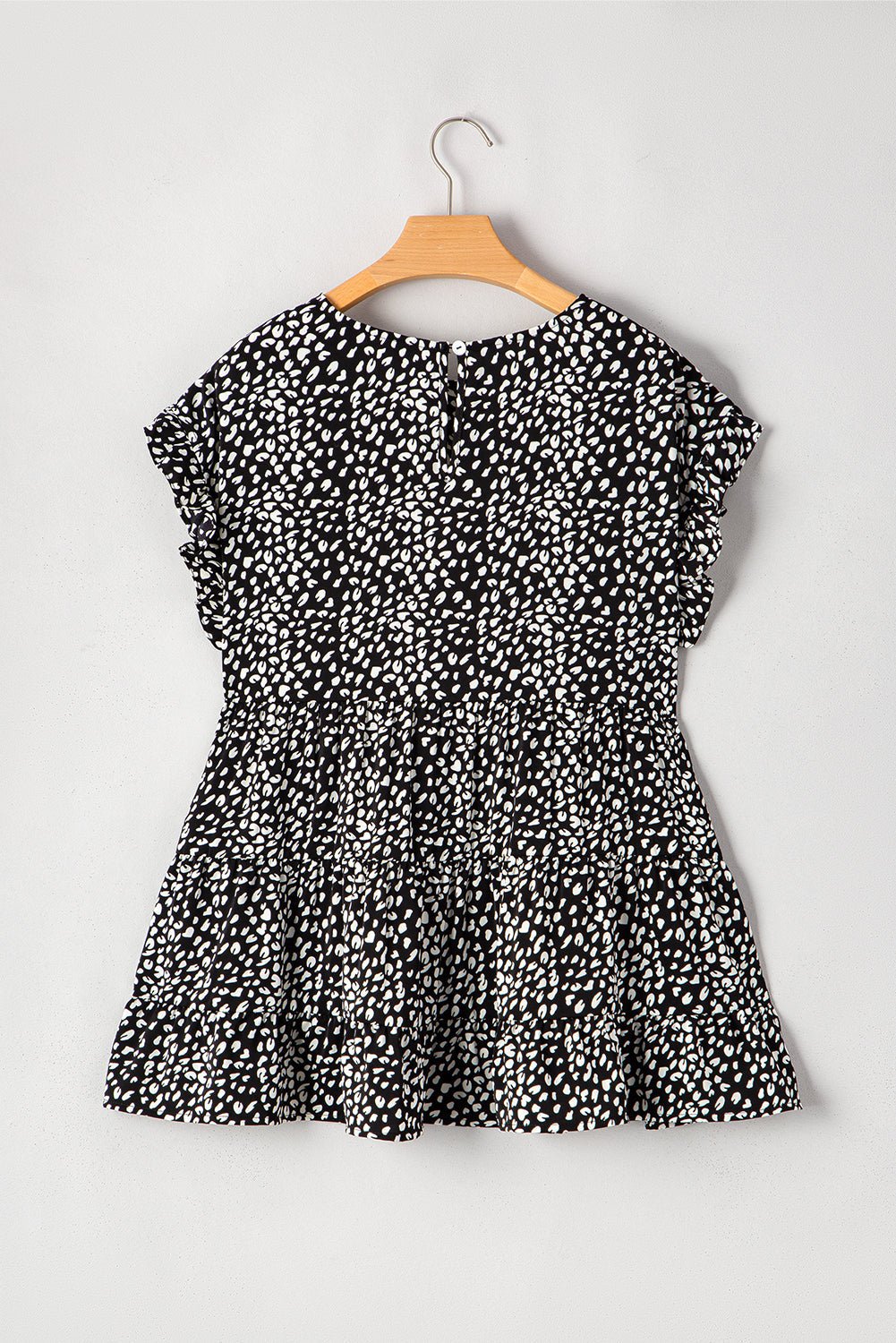 Danielle Back Tiered Flowy PLUS Blouse