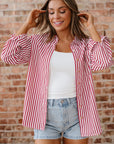 Mariah Side Slit Loose Shirt