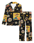 Baha Ranch Vintage Cowgirl Collage Western Pajama Set