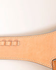 46 In Hilason Western Right Hand Gun Holster Rig 44/45 Cal Leather Cowboy