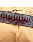 42 In Hilason Western Right Hand Gun Holster Rig 44/45 Cal Leather Cowboy