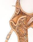 Hilason Western Leather Shoulder Rig Gun Holster 44/45 Caliber