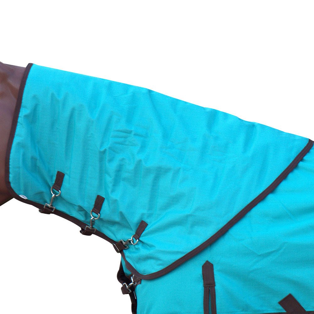 HILASON 1200D Winter Waterproof Poly Turnout Horse Hood Neck Cover | Covers for Horses