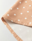 Polka Dot Drawstring High Waist Wide Leg Pants