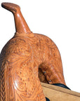 Western Classic Treeless Trail Barrel American Leather Saddle Hilason