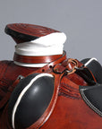 17 In Western Horse Wade Saddle American Leather Ranch Roping Mahogany
