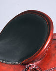 17 In Western Horse Wade Saddle American Leather Ranch Roping Mahogany
