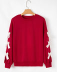 Sofia Dropped Sleeve Crewneck Sweatshirt