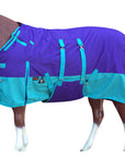 HILASON 1200D Winter Waterproof Poly Horse Turnout Blanket Belly Wrap | Turnout Blankets for Horses