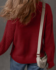 Natalia Drop Shoulder Loose Sweater